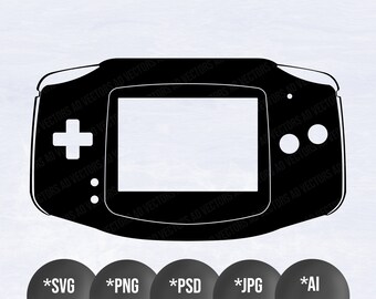 Download 6 Colors For Gameboy Advance Ai Digital Files Gameboy Advance Svg Bundle Png Gameboy Advance Cut File Dxf Psd Svg Clip Art Art Collectibles
