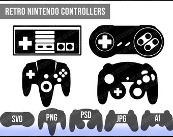Nintendo 64 Svg Etsy