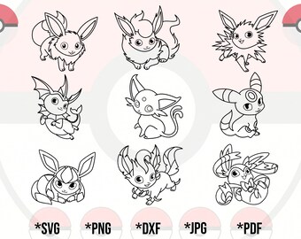 Free Free 228 Pokemon Eevee Svg Free SVG PNG EPS DXF File
