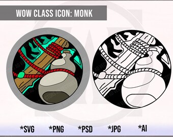 Monk Class Icon Etsy Monk Class Icon Etsy
