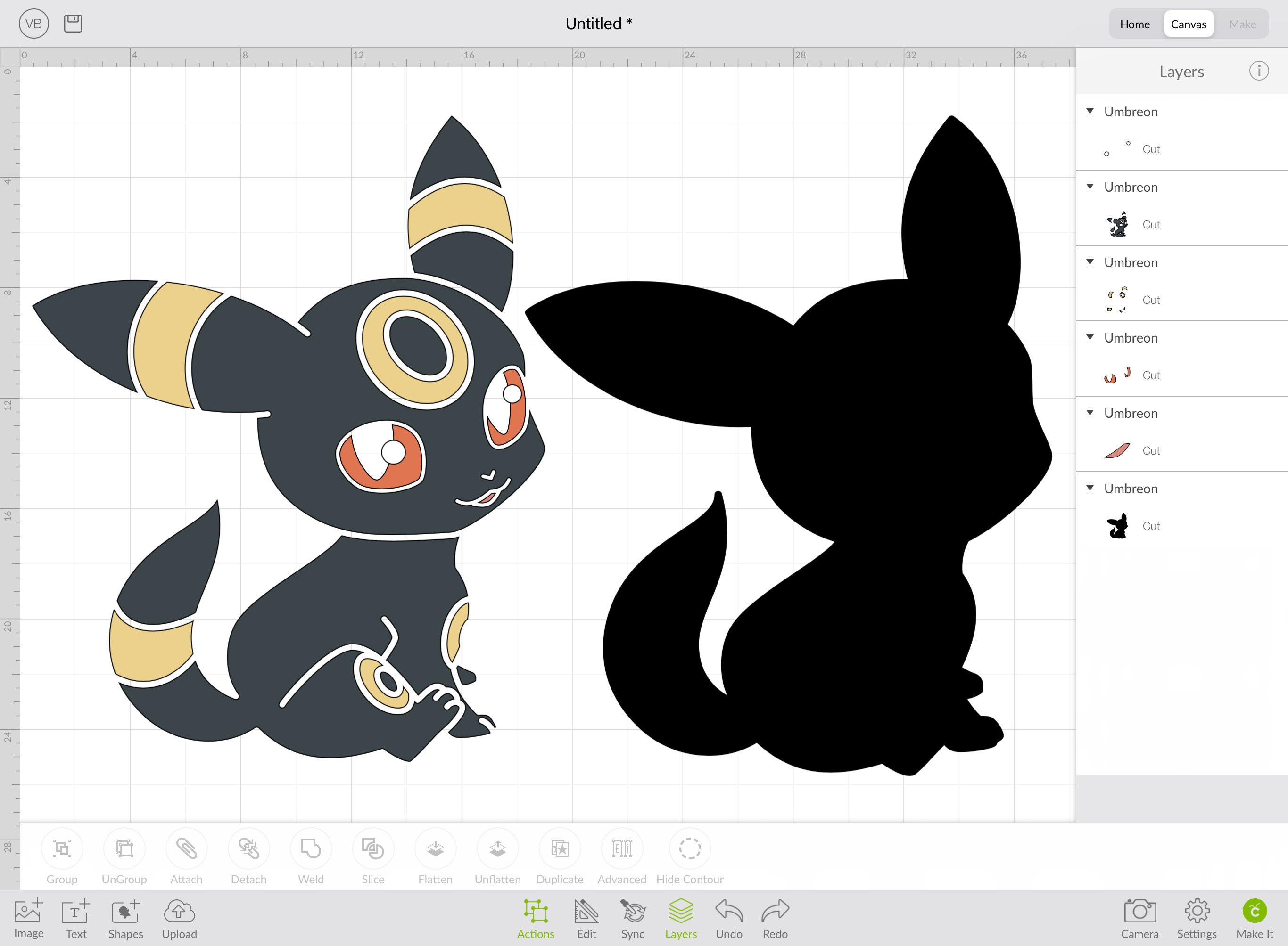 Eevee Evolution Bundle SVG Clipart Pokemon Cut file Eevee ...