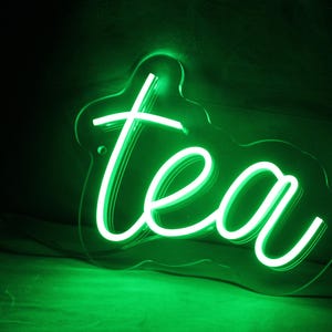 バーカートのネオンサイン、ティーバーの LED ライト、ビジネスの壁の装飾、カスタムネオンサイン、バーショップの看板、パーソナライズされたネオンライト、キッチンのナイトライト