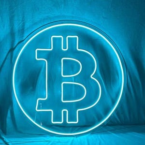 Bitcoin Trading neon sign, trading wall decor, trader gift, crypto wall art, trader wall Decor, crypto wall decor, art, neon sign decor