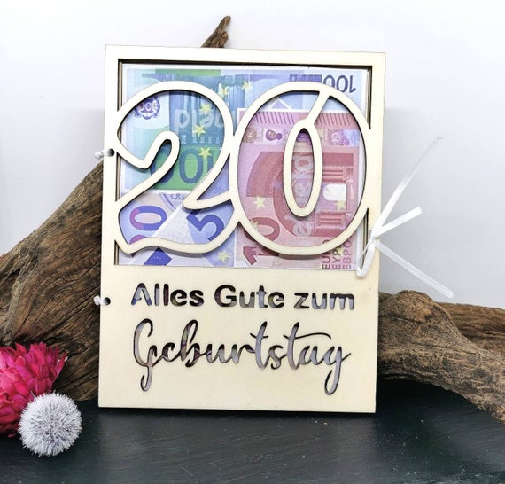 WAREHOUSE Holz Geburtstagskarte – Personalisierbares Schild Für 10. Geburtstag & Jubiläen