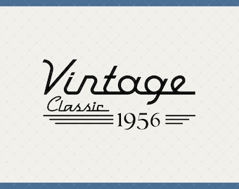Descarga digital del 70.º cumpleaños de 1956: regalo de 70.º cumpleaños para hombres, mujeres, mamás, papás y abuelos. SVG de 70.º cumpleaños. 70 años.