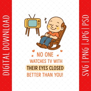 Funny Dad Sleeping Digital Download - Birthday Gifts For Dad From Daughter Son, Fathers Day Gifts, Dad Greeting Card Svg, Dad Shirt Svg