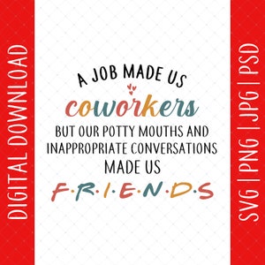 Coworker Christmas Ornament SVG, Thank You for Being My Emotional Support  Coworker, Best Friend Gift, Xmas Gifts, Files for Cricut, SVG, PNG 
