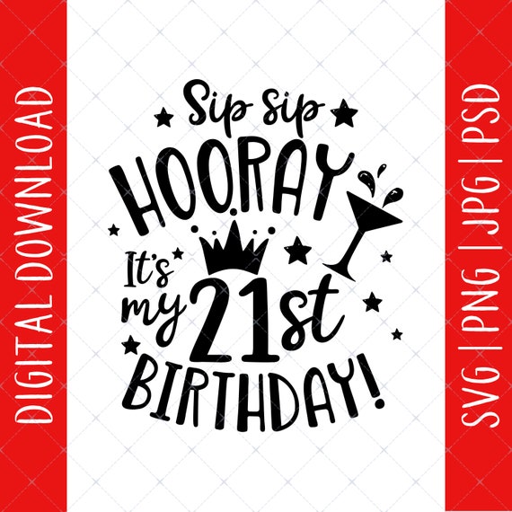 Drawing & Illustration Digital Sip Sip Hooray Svg Sip Sip Hooray It's