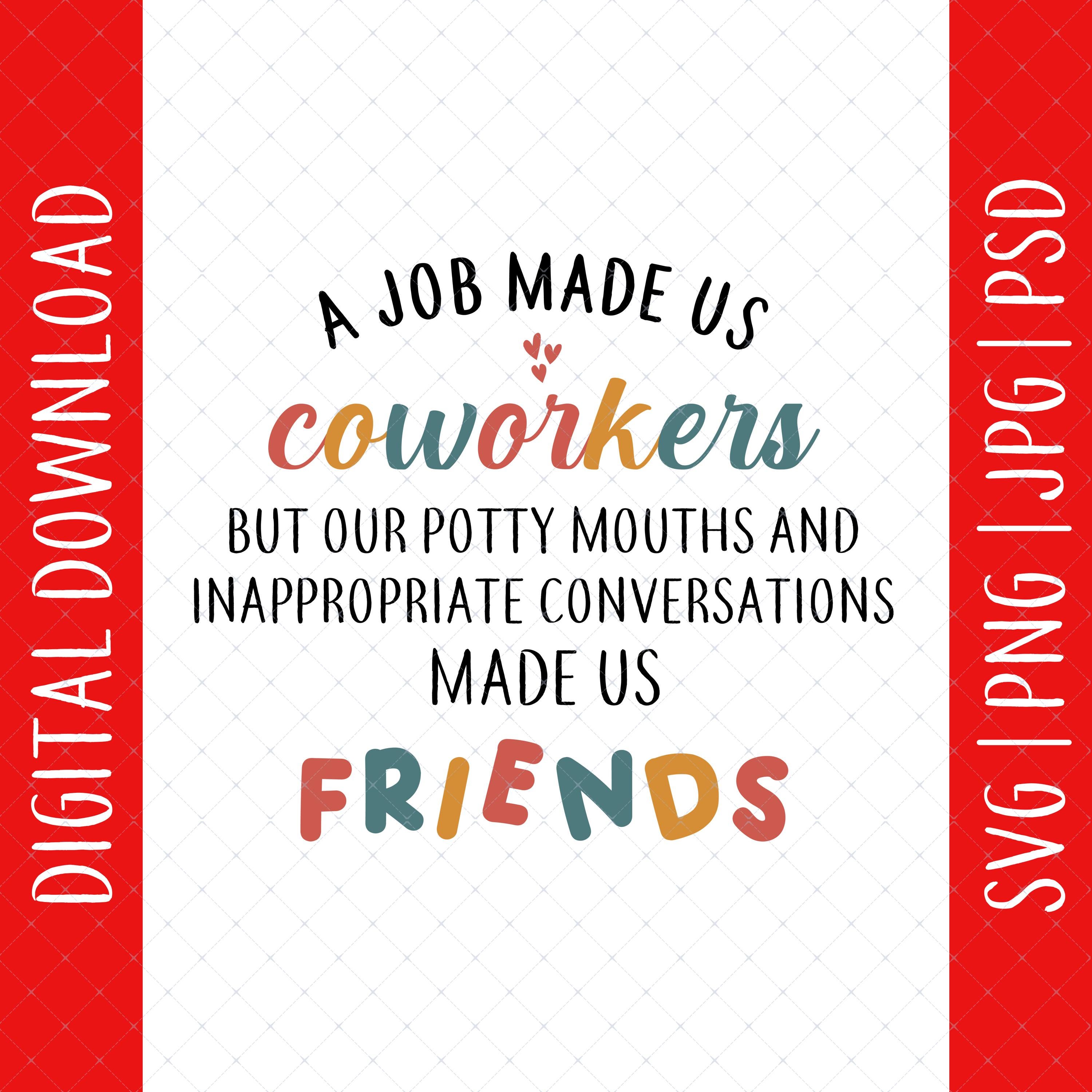 Coworker quote - Etsy België, image size:3000x3000