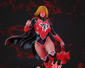The Red Daughter - High Quality 3D Print - FanArt (Un-Painted)