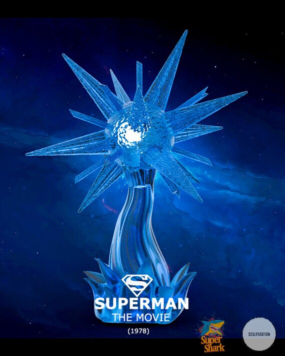 The Man of Steel Christmas Star Tree Topper (Exclusive) - High Quality 3D Print - FanArt