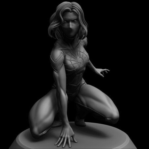 The Female Spider - High Quality 3D Print - FanArt (Un-Painted)