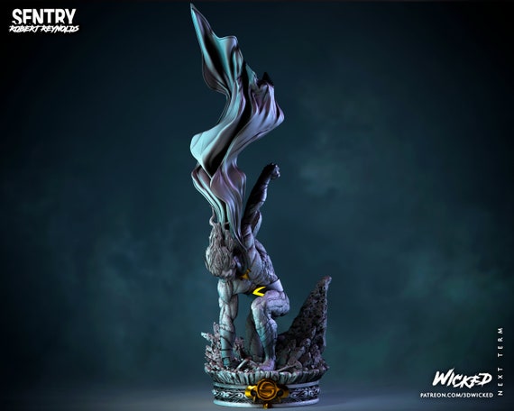 The Sentinel - High Quality 3D Print - FanArt (Un-Painted)