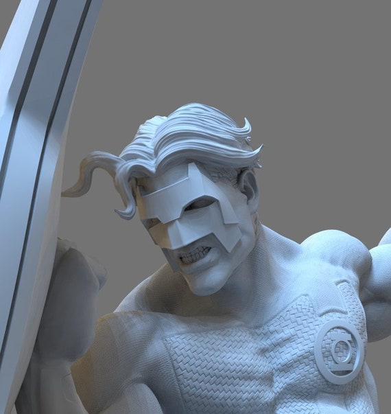 The Emerald Knight of Will - High Quality 3D Print - FanArt (Un-Painted)