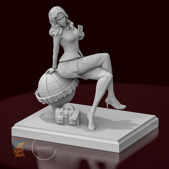 The Reporter (Exclusive) - High Quality 3D Print - FanArt (Un-Painted)