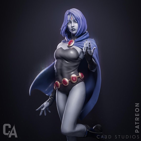 The Daughter of Trigon - High Quality 3D Print - FanArt (Un-Painted)