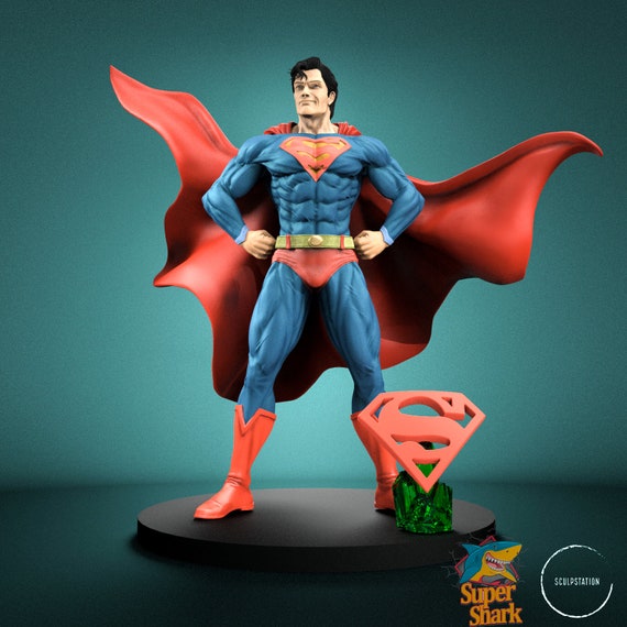 The Man of Tomorrow (Exclusive) - High Quality 3D Print - FanArt (Un-Painted)