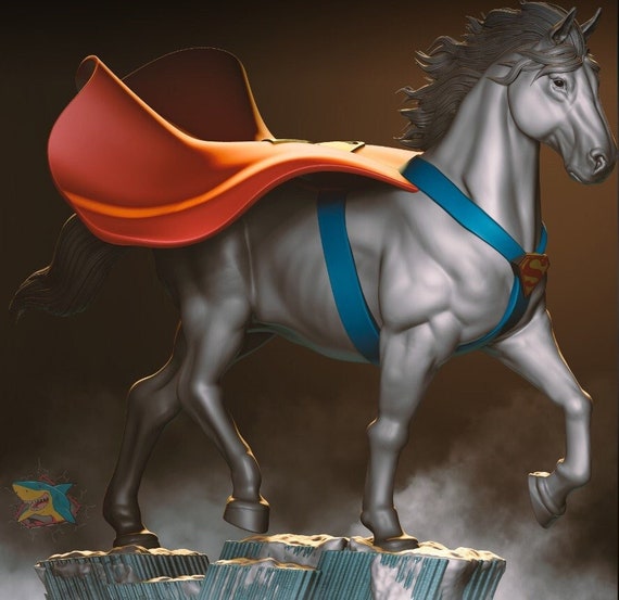 The Super Horse (Exclusive) - High Quality 3D Print - FanArt (Un-Painted)