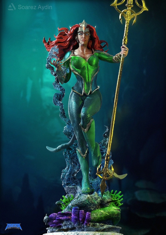 The Queen of the Seven Seas - High Quality 3D Print - FanArt (Un-Painted)