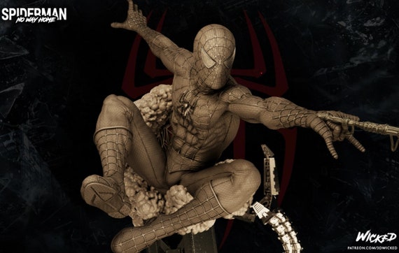 The Friendly Neighborhood Spider - High Quality 3D Print - FanArt (Un-Painted)