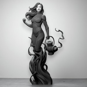 The Emerald Female Guardian of Will - High Quality 3D Print - FanArt (Un-Painted)