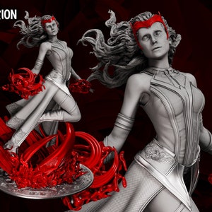 The Witch - High Quality 3D Printed Statue - FanArt (Un-Painted)