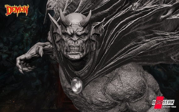 The Demon - High Quality 3D Print - FanArt (Un-Painted)