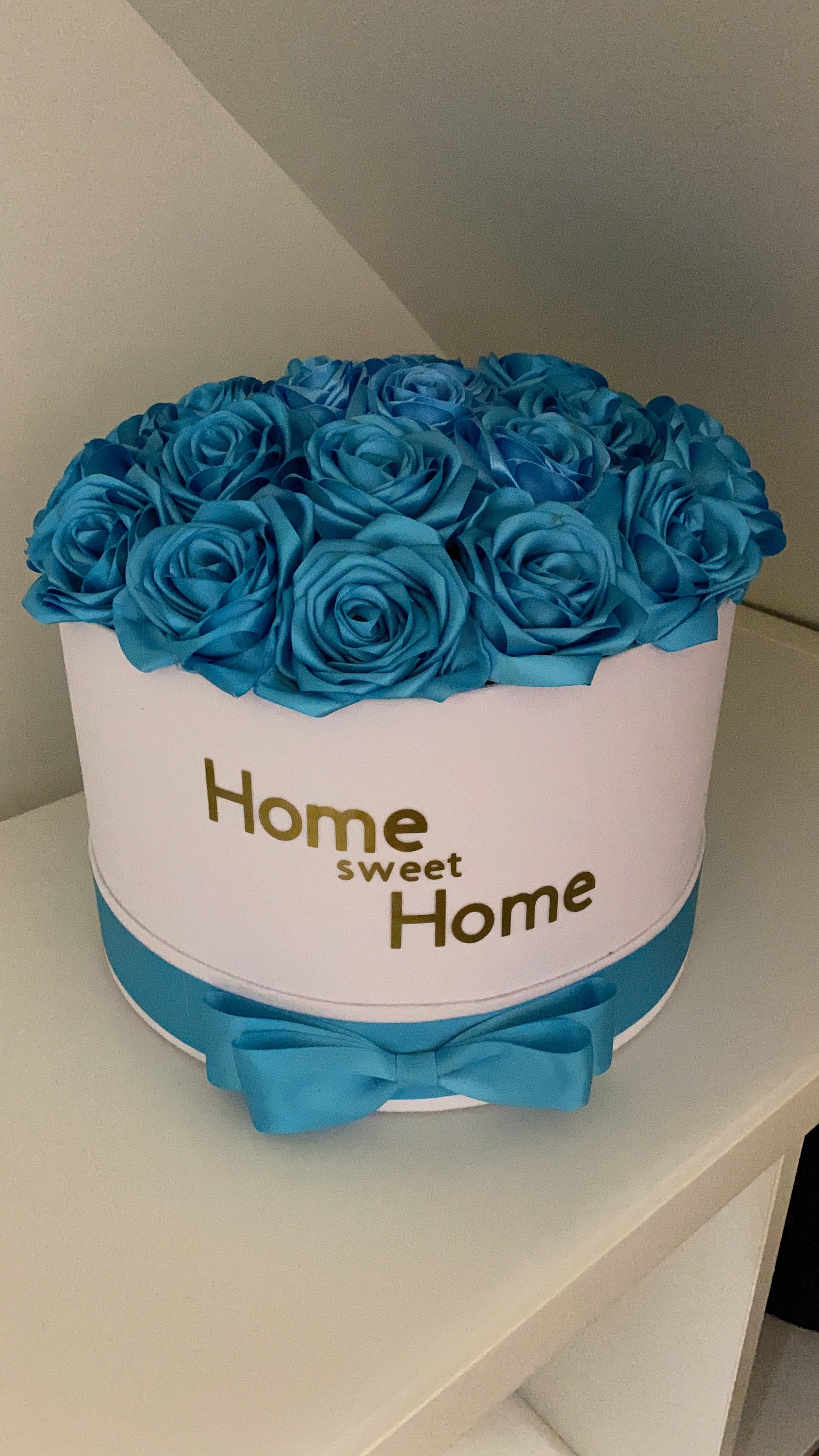 Flower Box Handmade Made of Ribbon and Velvety Paper. Etsy