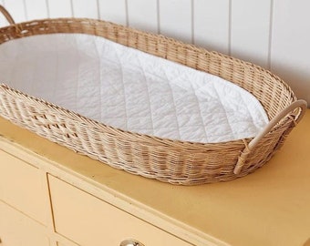 handwoven changing basket