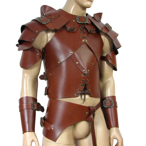 Rogue Leather Armor Chest Piece LARP Costume. Etsy Canada