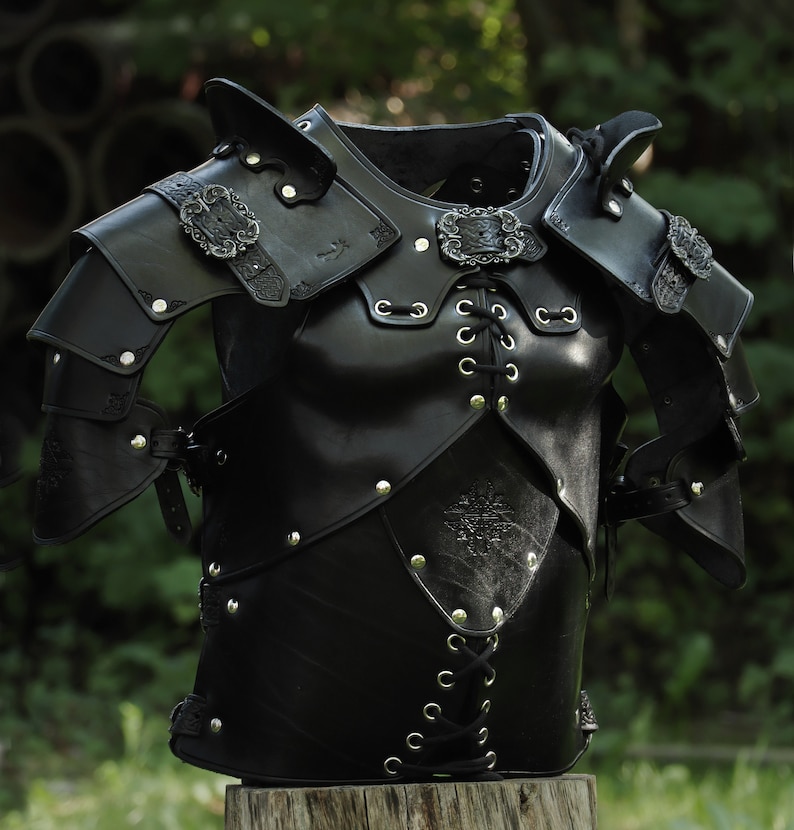 Rogue Leather Armor Chest Piece LARP Costume. Etsy