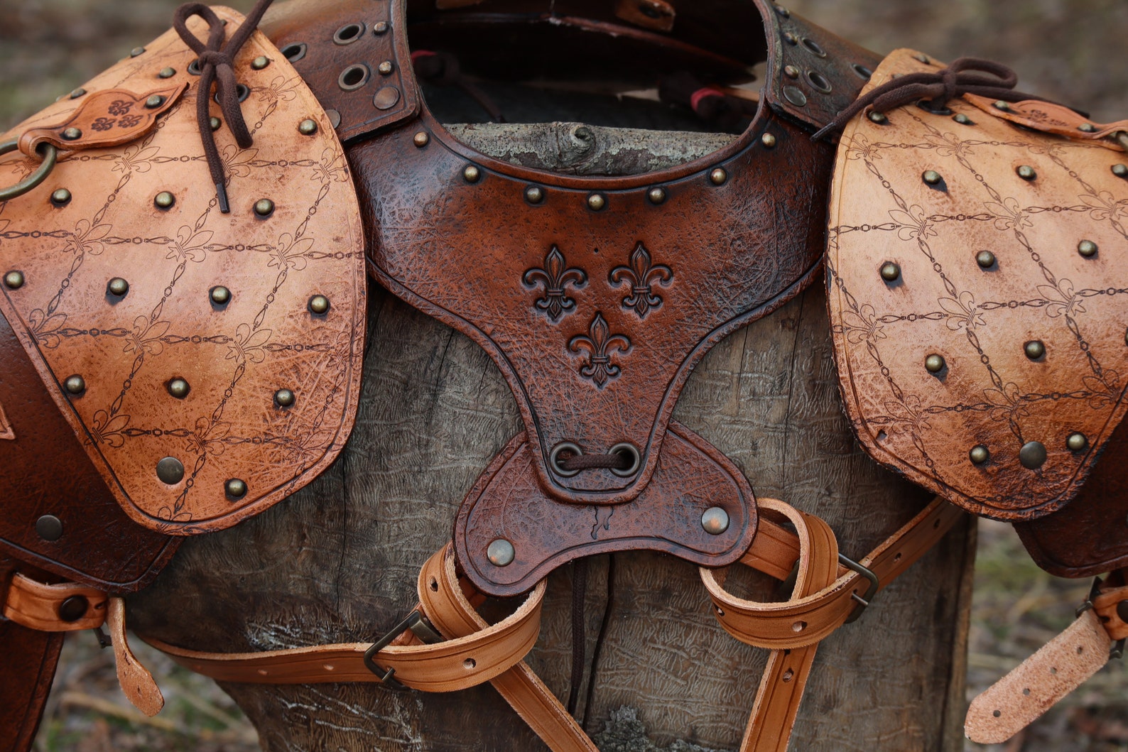 Temerian Leather Armor Costume for LARP Etsy