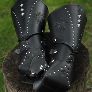 Gautlets - Warrior gloves, bracers cuffs - Larp Armor