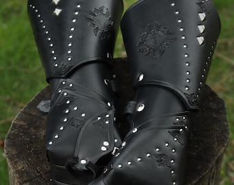 Gautlets - Warrior gloves, bracers cuffs - Larp Armor