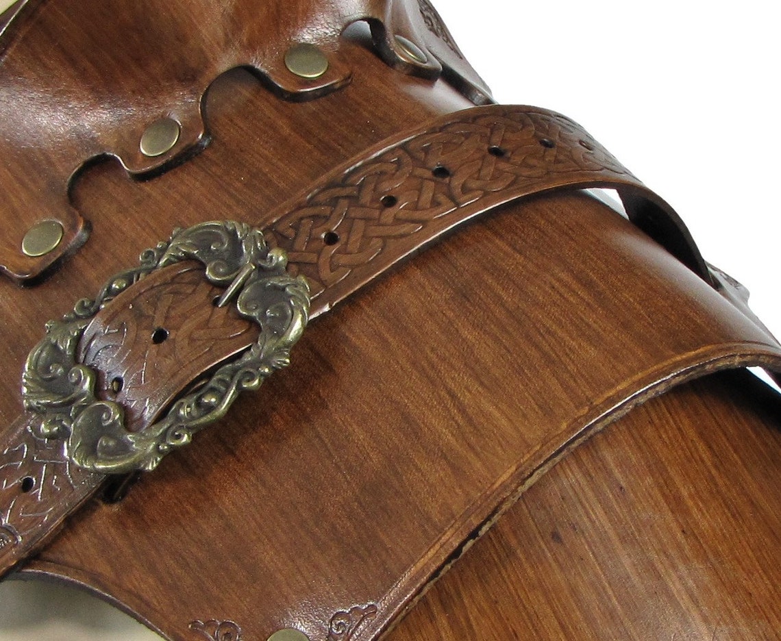 Rogue Leather Armor Chest Piece LARP Costume. Etsy