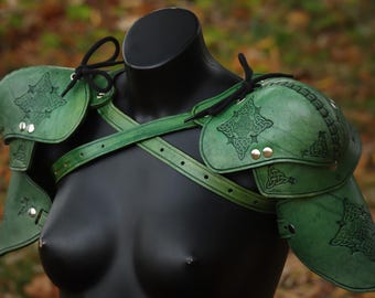 Pauldrons Warrior Woman - Haley Shoulders