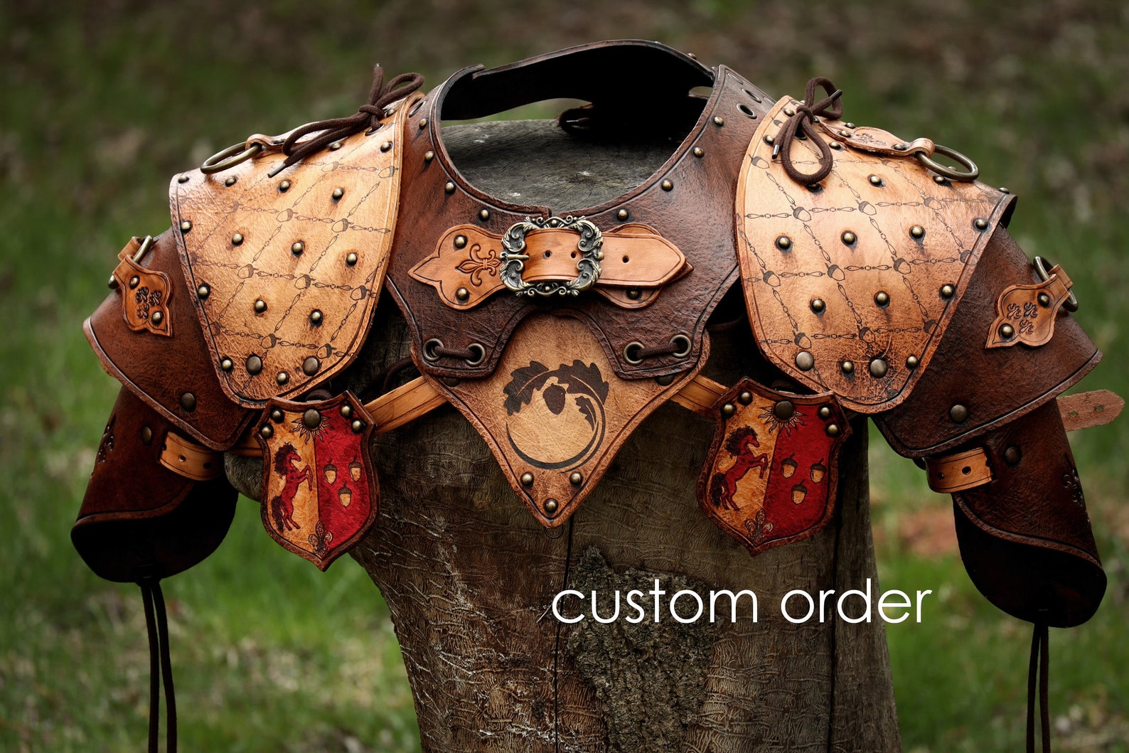 Temerian Leather Armor Costume for LARP Etsy