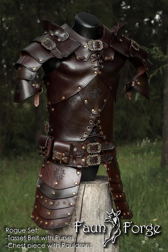 LARP向けレザーアーマー ウィッチャーにインスパイアされた革製のLARPアーマー。中世