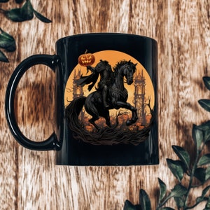 Headless Horseman 11oz Black Mug  | Legend of Sleepy Hollow