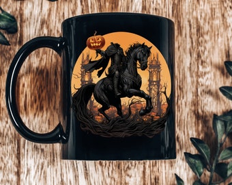 Headless Horseman 11oz Black Mug  | Legend of Sleepy Hollow