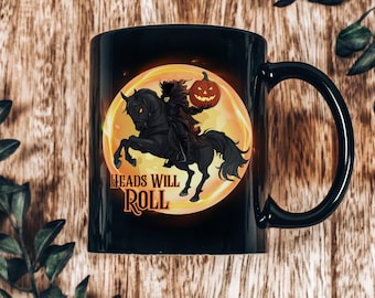 Sleepy Hollow Mug: Halloween-koffiekop zonder hoofd