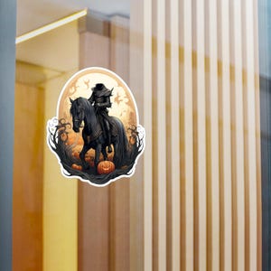 Headless Horseman wasserfester Kiss-Cut Vinyl-Aufkleber | Verschlafene Senke