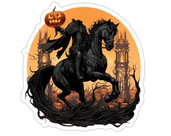 Headless Horseman Sticker II, Legend of Sleepy Hollow, Halloween, Spooky
