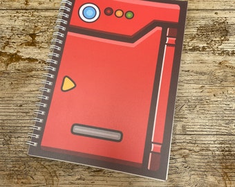 Reusable Dex Sticker Book | A5 Size | Video Game Fans | Gotta Stick Em All