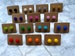 Brick Stud Earrings | Up-cycled | 20 Colours Available | Surgical Steel | Quirky Gifts | UK Seller 