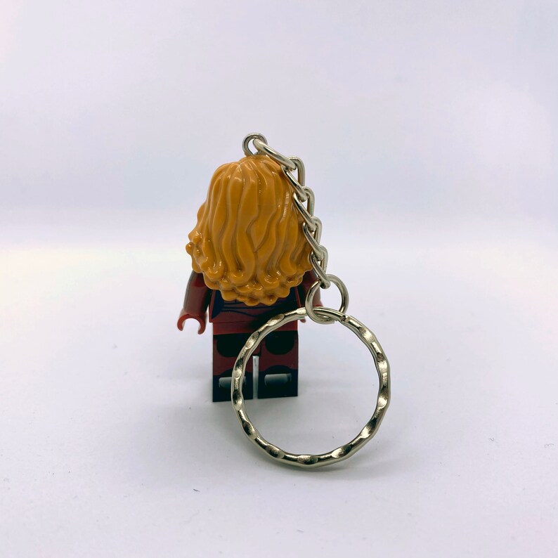 Nerdy Gifts Super Hero Keyring Super Heroes Vision Wanda Wandavision Figure Keychain Scarlet Witch