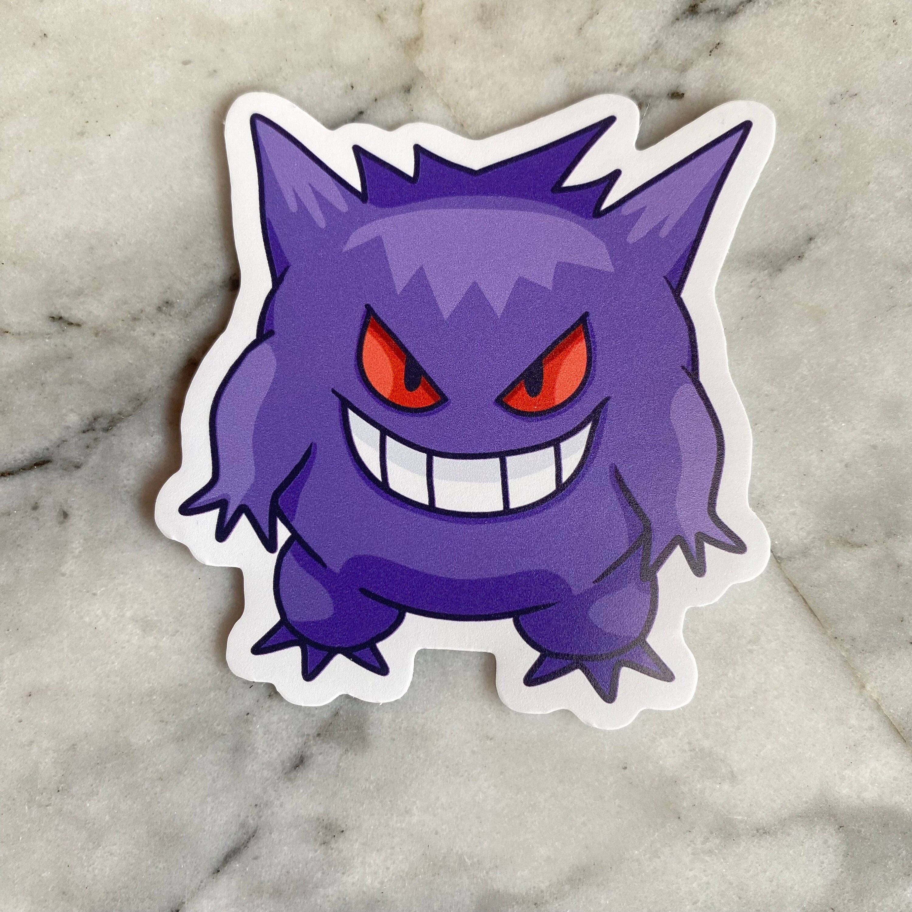 Heartless #094 Gengar Shiny Sticker – Mike Rodriguez Graphics