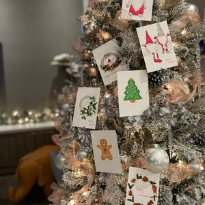 Paquete de tarjetas navideñas