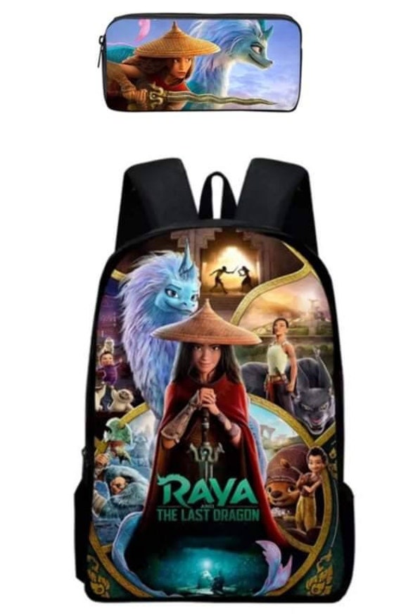 Raya y el último dragón Mochila y lápiz | Etsy España