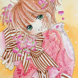 Free: Sakura Kinomoto Anime Manga Drawing Fan art, Anime